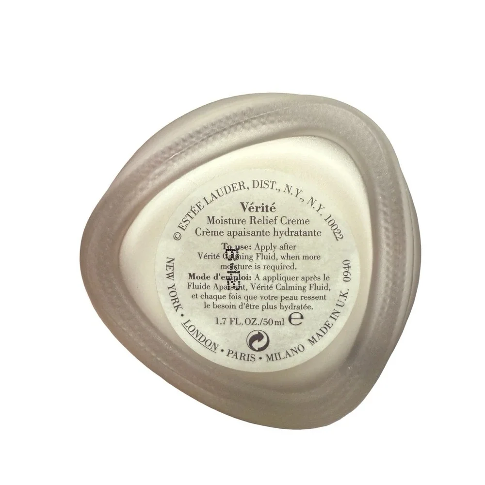 Estée Lauder Vérité Moisture Relief Crème 1.7 oz Full Size RARE Discontinued